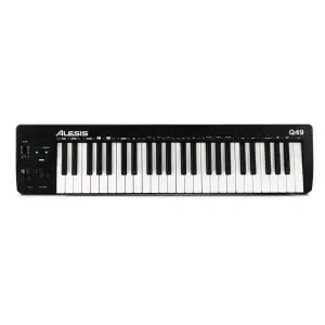 Q49 MKII  وحدة تحكم MIDI USB بـ 49 مفتاحًا – مفاتيح حساسة للسرعة وتكامل مع برامج الصوت