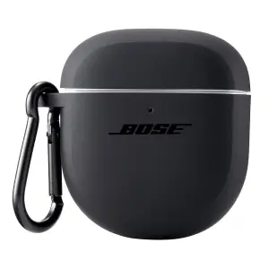  كفر سيليكون لسماعات Bose QuietComfort Earbuds Iحماية أنيقة – اللون الأسود 
