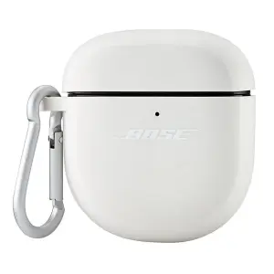 غطاء حماية سيليكون لسماعات Bose QuietComfort Earbuds II – بلون Soapstone