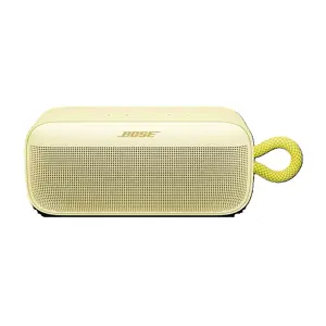 سماعة بوز SoundLink Plus المحمولة – بلوتوث – لون أصفر زاهٍ – صوت عميق وواضح