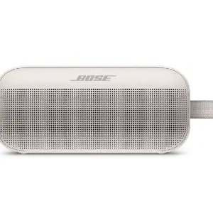 سماعة محموله Bose SoundLink Flex بتقنية Bluetooth - لون White Smoke | صوت قوي وتصميم أنيق