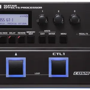 معالج تأثيرات الجيتار BOSS GT-1 – تصميم مدمج وصوت احترافي
