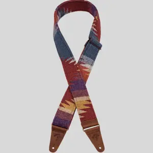 Fender 2-Inch Zion Guitar Strap – Copper Aztec | Adjustable & Comfortable Guitar Strap with Bold Design