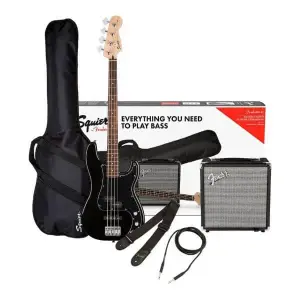 فيندر 0371982406 PK Pj Bass R15V3 أسود Gb 230V Uk