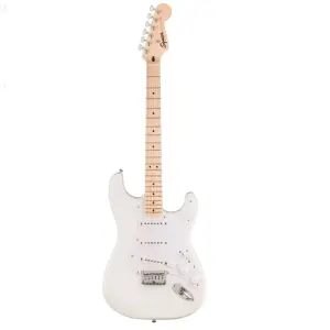 Fender 0373252580 Squier Sonic Stratocaster HT Electric Guitar, Arctic White