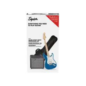 Fender Affinity Series™ Stratocaster® HSS Pack – Complete Electric Guitar Starter Bundle