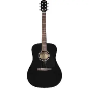 Fender CD-60 Acoustic Guitar Dreadnought V3 DS - Black