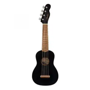  Fender Venice Soprano Ukulele  جيتار صغير أنيق –بلون أسود ساتان(0971610706)