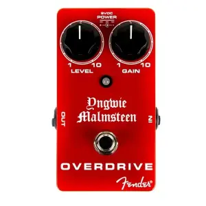 مؤثر صوتي للجيتار Fender YJM Overdrive – إصدار Yngwie Malmsteen