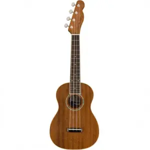 جيتار يوكيليلي Fender Zuma Concert – لون خشبي طبيعي – 4 أوتار نايلون
