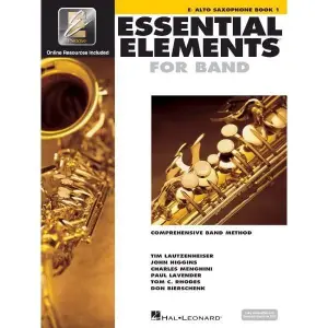 هال ليونارد Essential Elements for Band – Eb ألتو سكسافون - كتاب تعليمي ساكسوفون