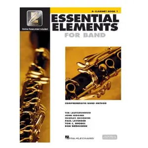 هال ليونارد ,كتاب تعليمي لل كلارينيت Essential Elements For Band Education Book for Clarinet