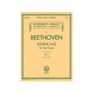 Hal Leonard Sonatas – Book 1Schirmer Library of Classics Vol. 1 - Education Book for Piano