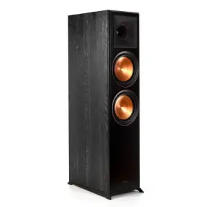 سماعة اماميه Klipsch RP-8000F – أداء صوتي عالي بتصميم خشبي أنيق بلونEbony  