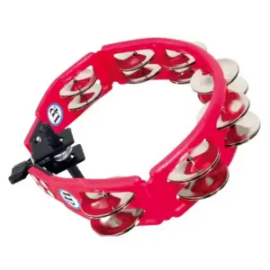 LP LP161 Cyclops Mounted Tambourine – Red Steel Jingles