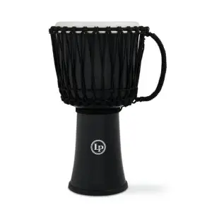 أل بيLP2010 أسود 10-INCH ROPE TUNED دائري ديجنبي مع PERFECT-PITCH HEAD
