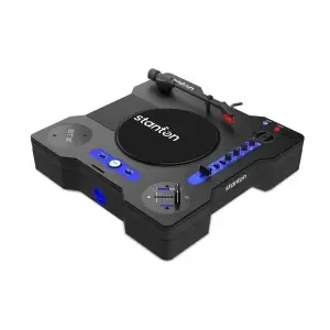 نيومارك دي جي Stanton-STX-Portable Scratch turntable مع بلوتوث