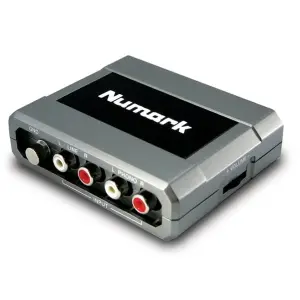 واجهة صوت دي جي من نومارك Stereo I/O V2 لتحويل الصوت من تناظري إلى رقمي عبر USB للكمبيوتر والماك