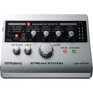 Roland UA-4FX2 Stream Station – USB Audio Interface with Effects & Streaming