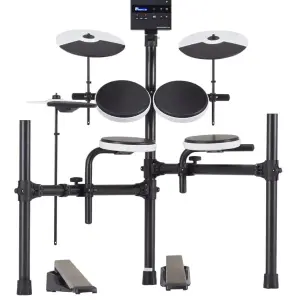 طقم درامز إلكتروني Roland V-Drums TD-02K – مدمج وهادئ وقوي للمبتدئين والتدريب المنزلي