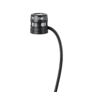 Shure WL185M Lavalier Microphone – Professional Wearable Mic for Clear Sound