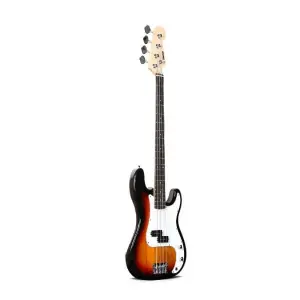 Unistar L-B1 4-String Bass Guitar – Sunburst Finish