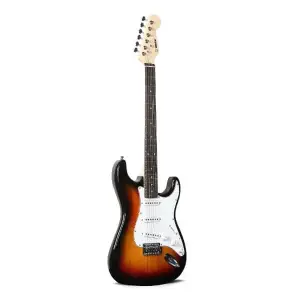 Unistar L-G1 Sunburst Electric Guitar – Classic Design & Rich Sound for Beginners & Pros
