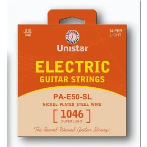 Unistar PA-E50-SL Electric Guitar Strings - High Quality and Exceptional Performance