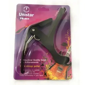 كابو جيتار Unistar Pb-A04-Bk - أسود - متين وقابل للتعديل