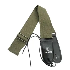 Unistar PE-A09-OG Guitar Strap Green