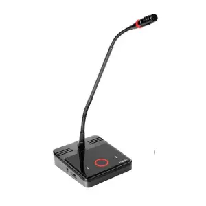 وحدة مناقشة سلكية ديجيتال كاملة VISSONIC VIS-DED-T – رئيس/مندوب – صوت نقي وتحكم متكامل