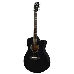 Yamaha FS-100C Acoustic Guitar – Classic Black Finish, Full Sound