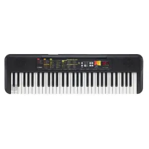 Yamaha PSR-F52 Portable Digital Keyboard with 61 Keys – Black – Ideal for Beginners