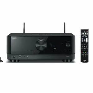 ريسيفر Yamaha RX-V4A AV - 5.2 قناة - أسود | صوت سينمائي وتجربة ترفيهية متكاملة