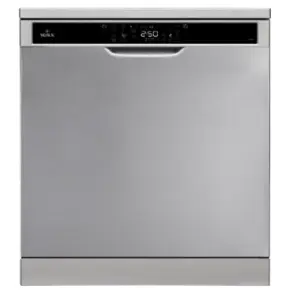 يوركس غسالة صحون صناعة تركية 10 برامج , 15 مكان , 4 رشاشات ماء , أستانلس تيل 3 رفوف ,مروحة تيربو .شاشة دجتل