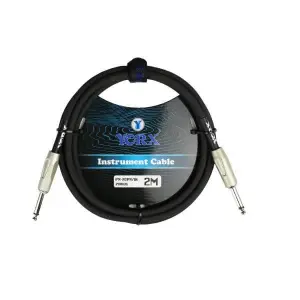 Yorx IPX-201PR - Jack to Jack Audio Cable – 2M - Black
