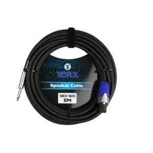 كابل يوركس SBCV-165N - جاك إلى SBCV أسود (10 متر)