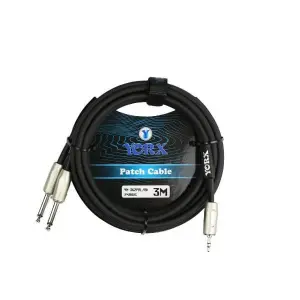 Yorx YX-362PR - AUX to Jack Cable – 3M- Black