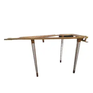 Zithern Table From Wood And Mosaic QAN-T